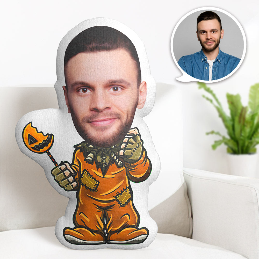Mon Visage Oreiller Personnalisé Halloween Oreiller Minime Oreiller Sam Cosplay Oreiller - MaPhotocaleconFr