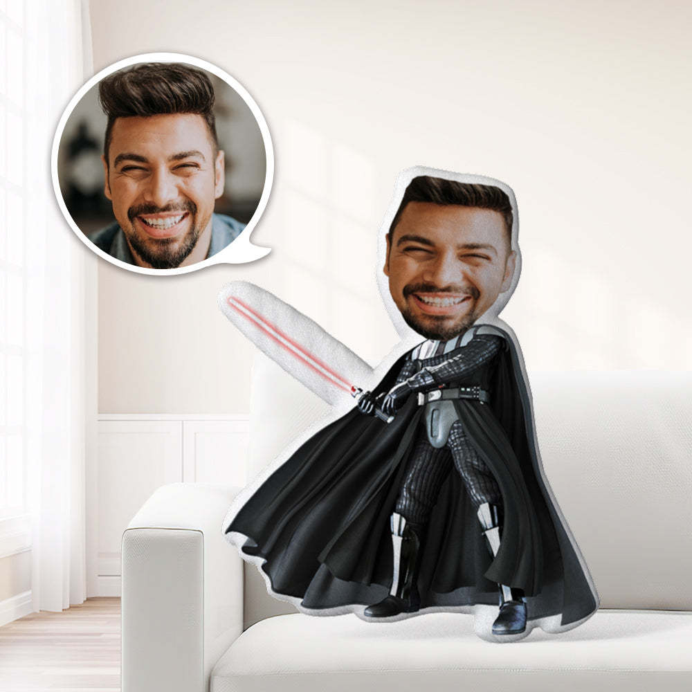 Coussin Décoratif Minime Star Wars Personnalisé Dark Vador - Cadeau - MaPhotocaleconFr