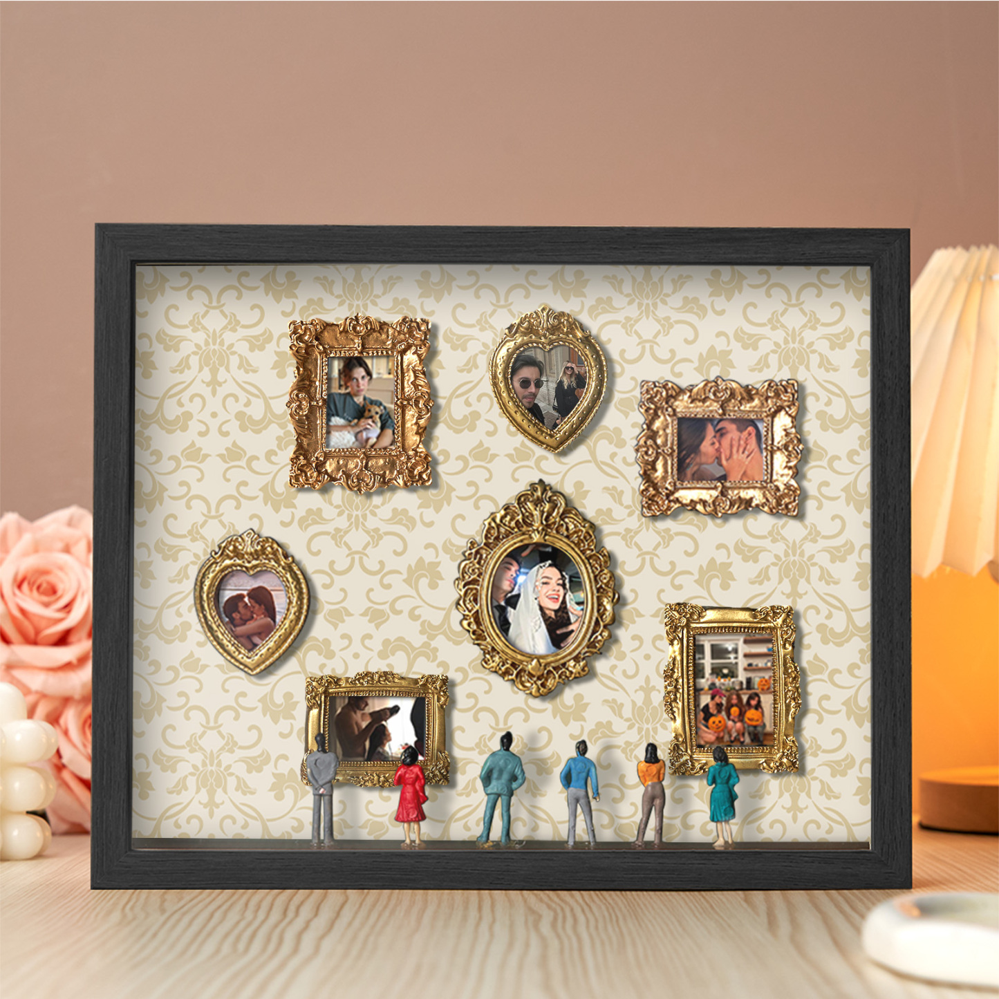 Boîte À Souvenirs « musée De Nous », Cadeau Personnalisé Pour Couples, Adorable Miniature De Musée, Cadeau Symbolique, Cadeau Pour La Saint-valentin Ou Un Anniversaire.