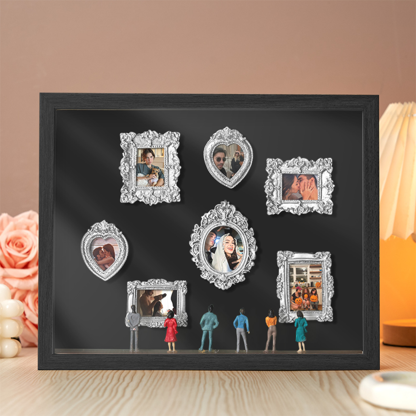 Boîte À Souvenirs « musée De Nous », Cadeau Personnalisé Pour Couples, Adorable Miniature De Musée, Cadeau Symbolique, Cadeau Pour La Saint-valentin Ou Un Anniversaire.