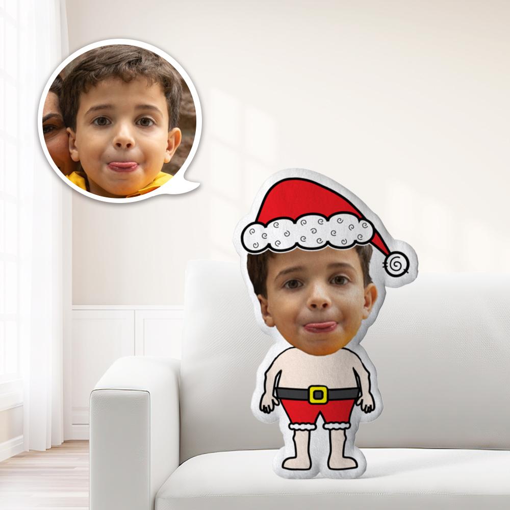 Coussin Décoratif Minime Personnalisé Pour Bébé - Cadeau De Noël Unique - Offrez À Votre Enfant Le Cadeau Le Plus Précieux. - MaPhotocaleconFr