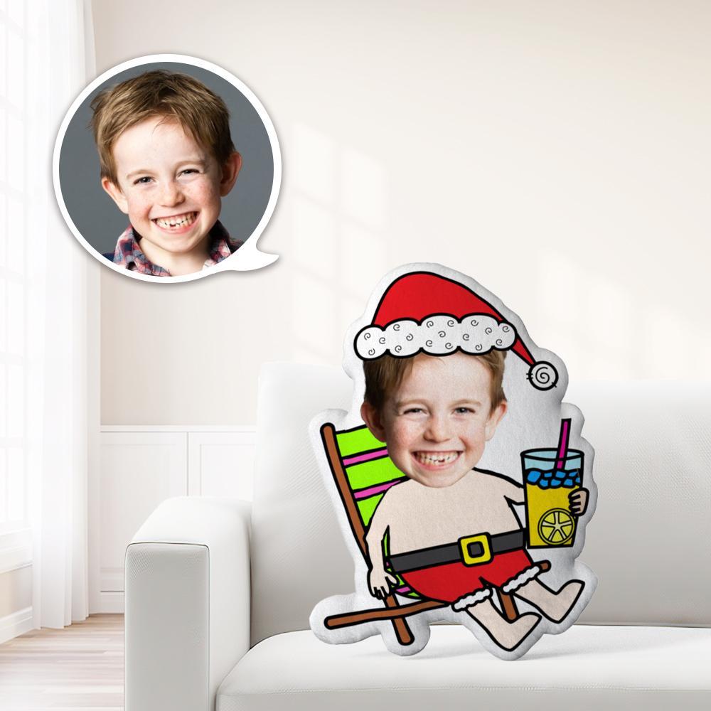 Coussin Décoratif Minime Personnalisé Et Mignon Pour Bébé Surfeur - Cadeau De Noël Unique Et Personnalisé. Offrez À Votre Enfant Le Cadeau Le Plus Précieux. - MaPhotocaleconFr