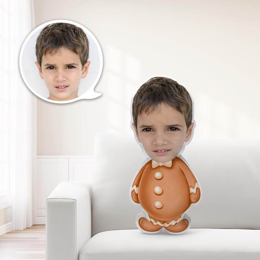 Coussin Minime Personnalisé, Peluche Minime Bonhomme En Pain D'épice Personnalisée : Offrez À Votre Enfant Le Cadeau Le Plus Précieux. - MaPhotocaleconFr