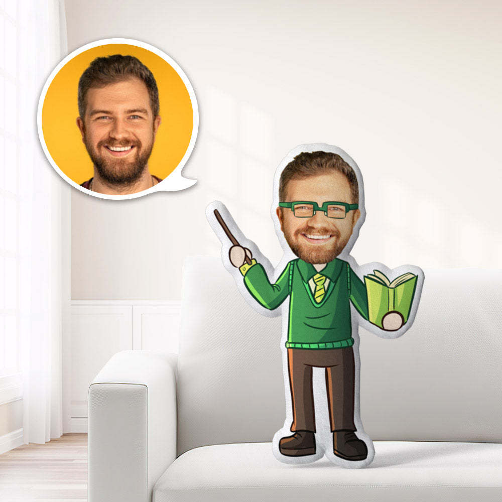 Coussin Décoratif Minime Personnalisé Pour Enseignant(e) - Offrez À Votre Enfant Le Cadeau Le Plus Précieux. - MaPhotocaleconFr