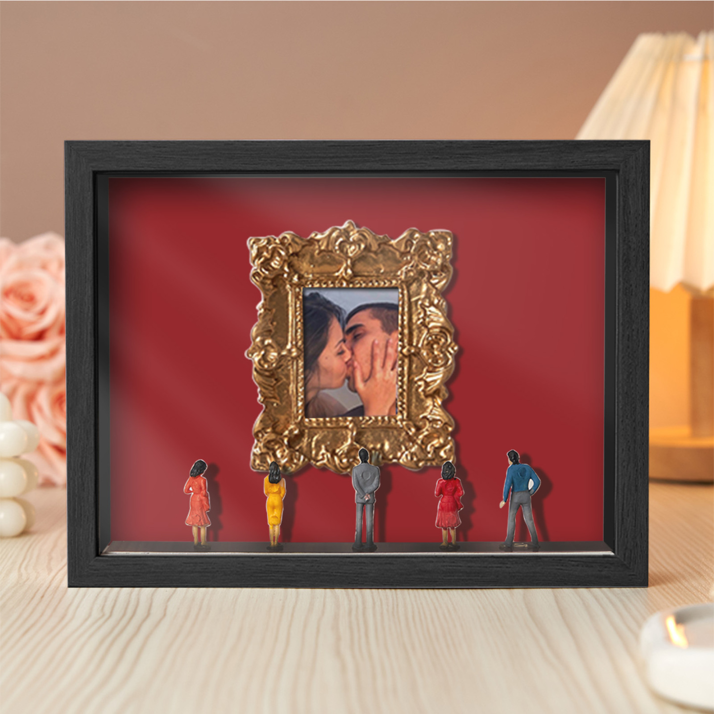 Boîte À Souvenirs « musée De Nous », Cadeau Personnalisé Pour Couples, Adorable Miniature De Musée, Cadeau Symbolique, Cadeau Pour La Saint-valentin Ou Un Anniversaire.