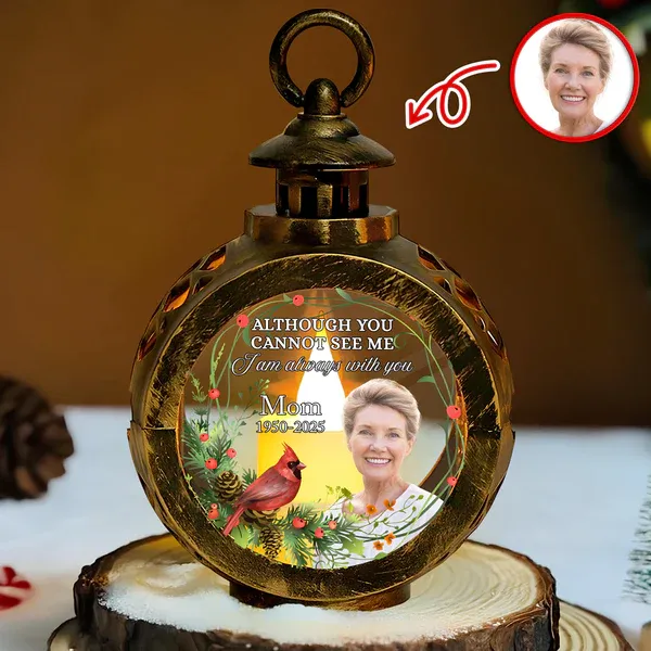 Lanterne Commémorative Personnalisée Avec Photo À Côté De Vous - MaPhotocaleconFr