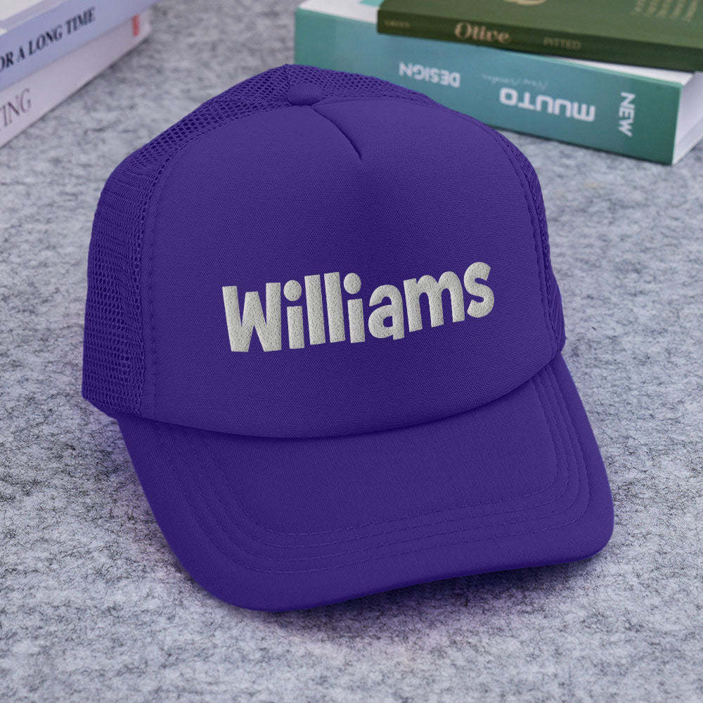 Chapeau De Camionneur Personnalisé À Imprimé Bouffant, Casquettes De Camionneur En Mousse Personnalisées Pour Adultes - MaPhotocaleconFr