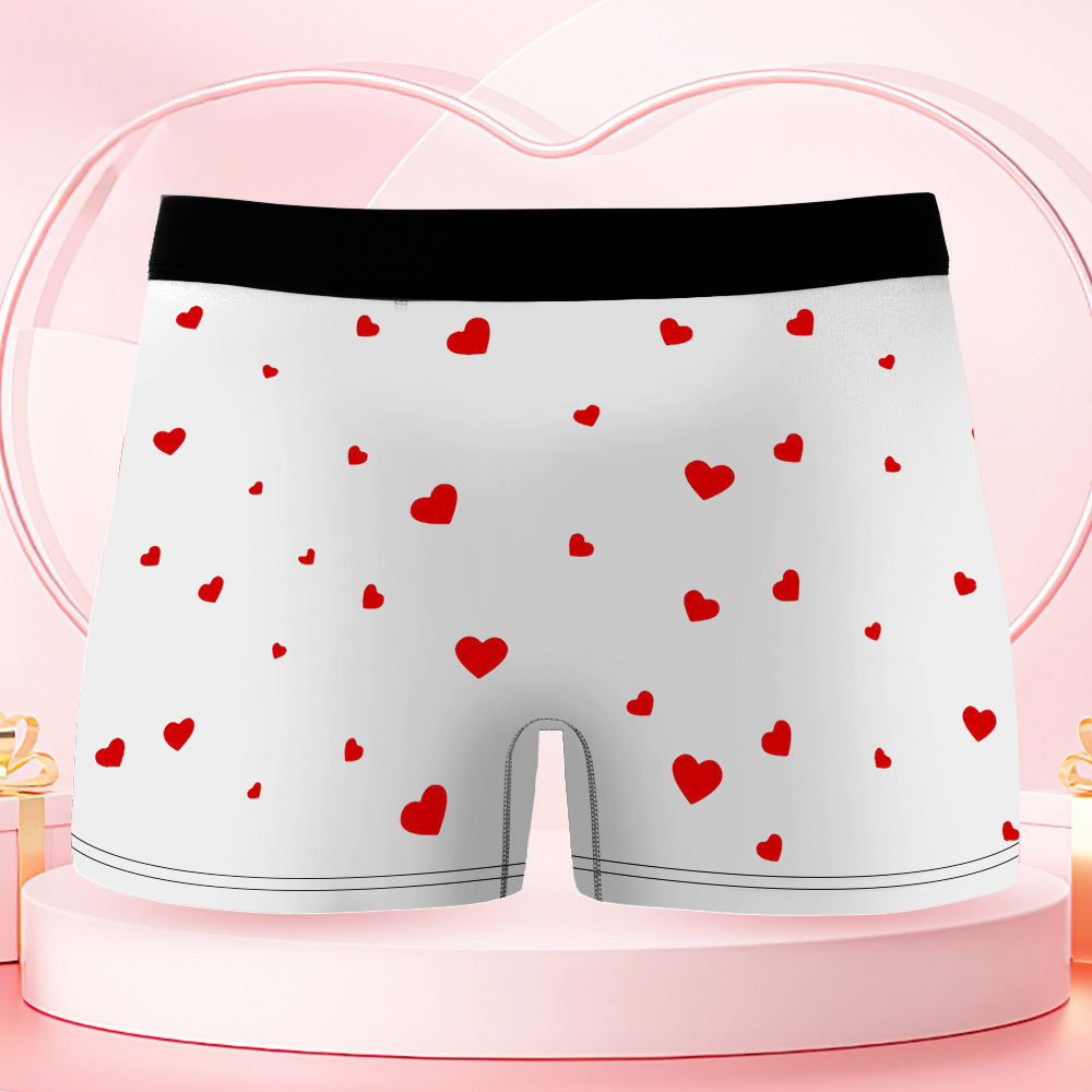 Boxer Personnalisé Pour Hommes, Je L'ai Léché Donc C'est À Moi, Couple Coquin - MaPhotocaleconFr