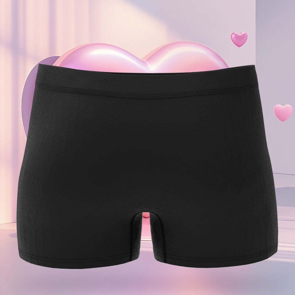 Boxer Personnalisé Pour La Saint-valentin Avec Visage Pour Femmes, Cadeaux De La Saint-valentin Pour Petit Ami - MaPhotocaleconFr
