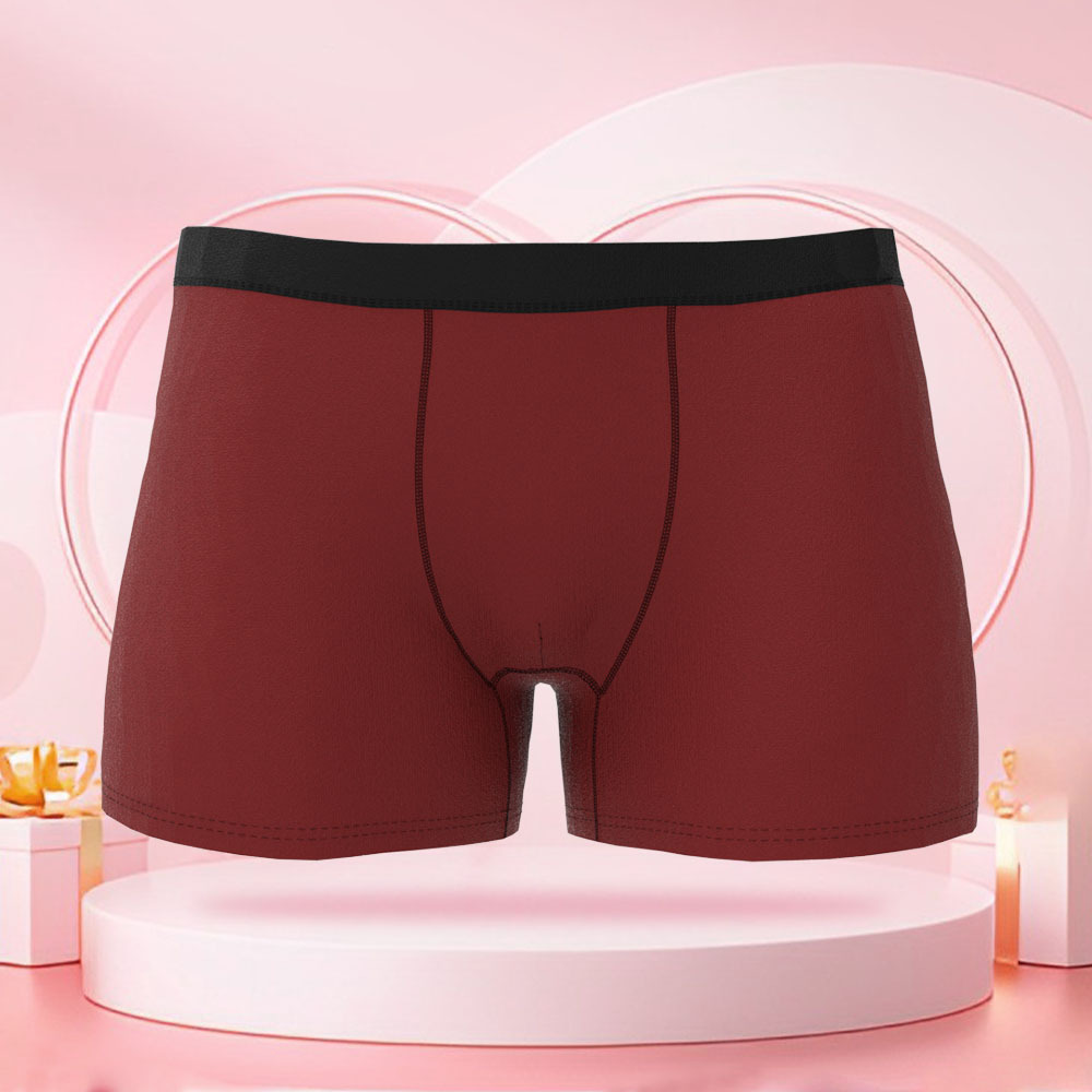 Boxer Personnalisé Pour Homme Avec Photo De Visage De Couple Et Motifs De Corps De Couple, Boxer Pour Petit Ami, Cadeaux De Saint-valentin - MaPhotocaleconFr