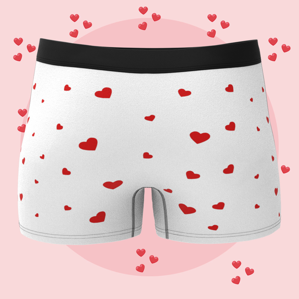 Boxer Personnalisé Pour Homme « Je L'ai Léché, Alors C'est À Moi » Couple Coquin - MaPhotocaleconFr