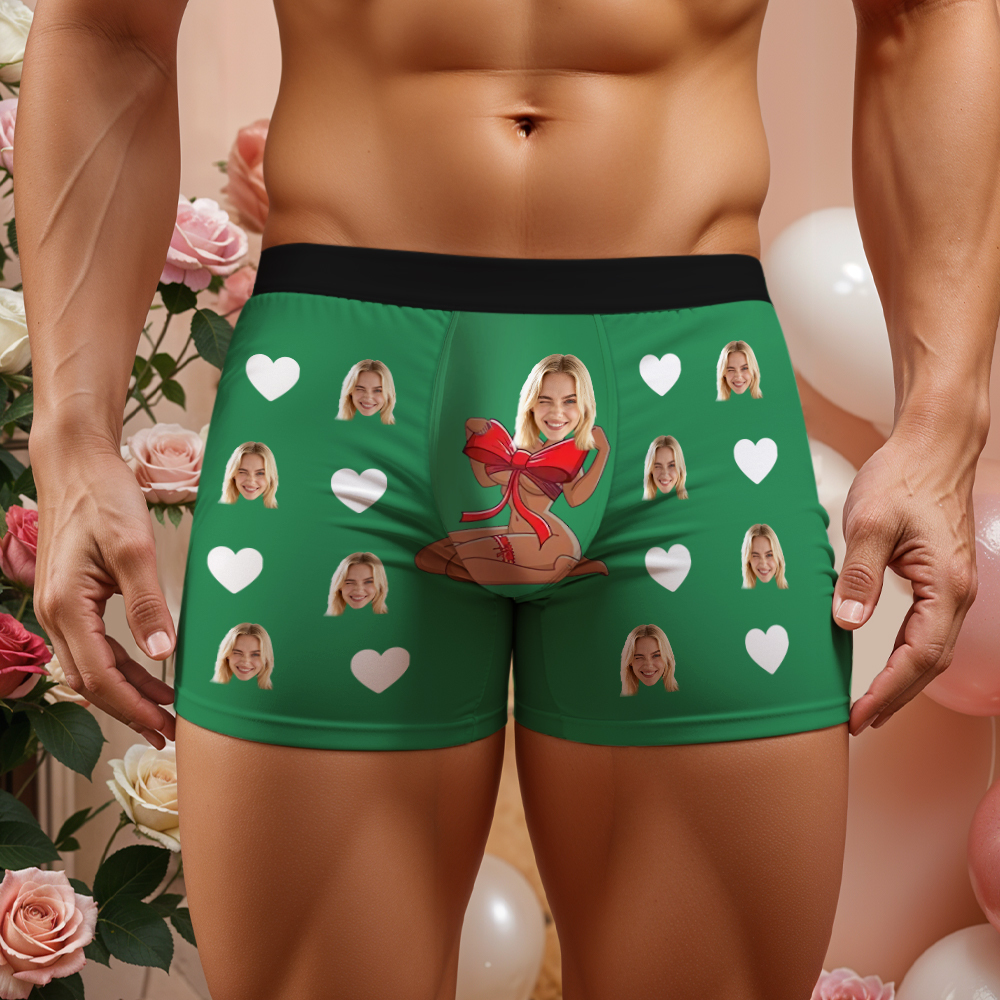 Sous-vêtements Personnalisés Pour Homme, Cadeau Idéal Pour Un Anniversaire, La Saint-valentin Ou Toute Autre Occasion Spéciale. Offrez-le À Votre Petit Ami Ou À Votre Amoureux(se) ! - MaPhotocaleconFr
