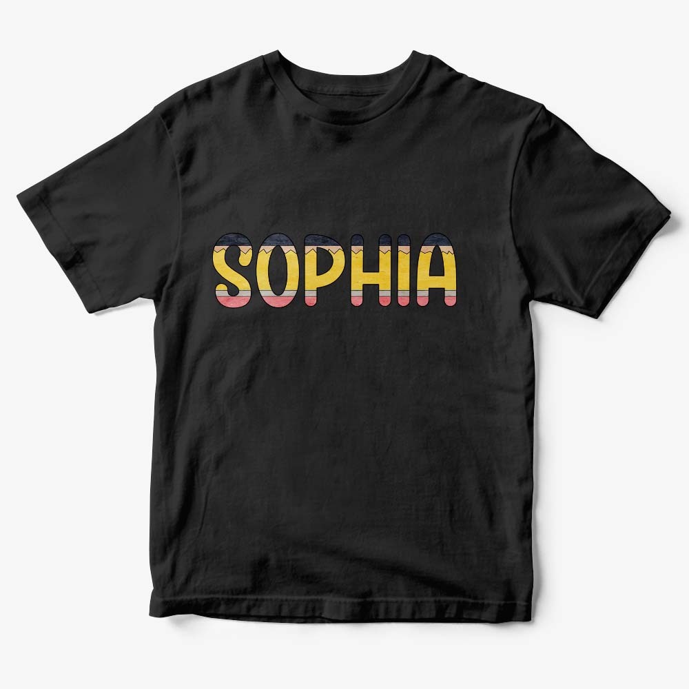 T-shirt Personnalisé Avec Nom De Crayon De Rentrée Scolaire, Cadeau De Chemise Du Premier Jour D'école Pour Les Enfants - MaPhotocaleconFr