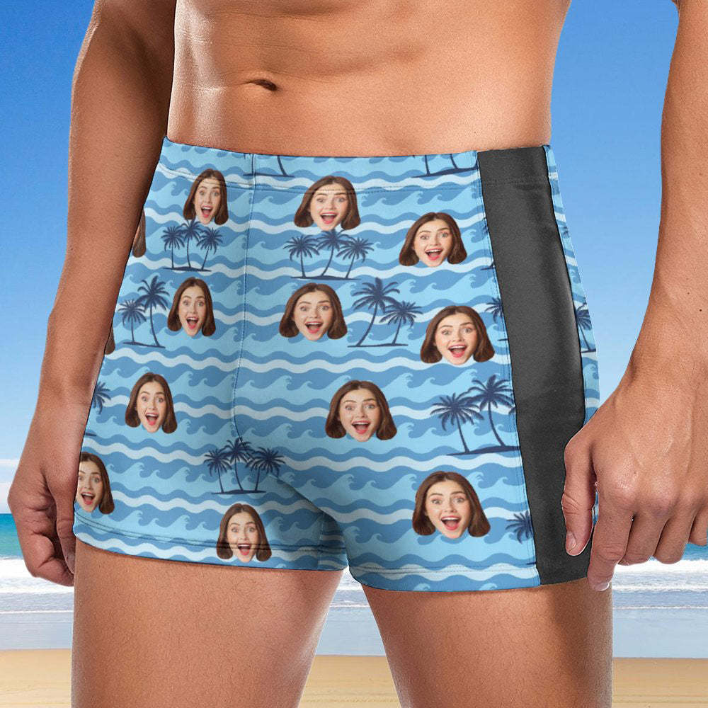 Maillot De Bain Facial Personnalisé Maillot De Bain Personnalisé Avec Maillot De Bain Réaliste Pour Hommes