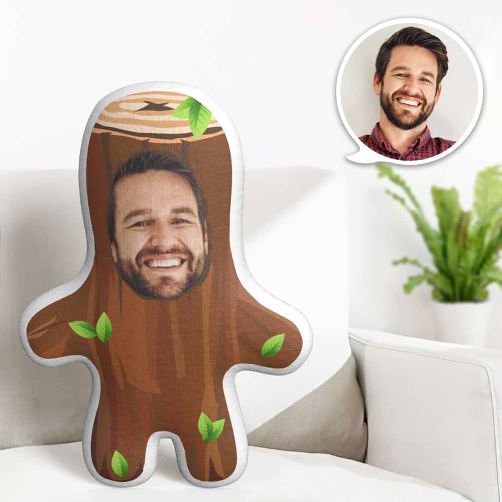 Coussin Décoratif Treant Minime, Coussin Visage Personnalisé Avec Photo, Cadeau - MaPhotocaleconFr