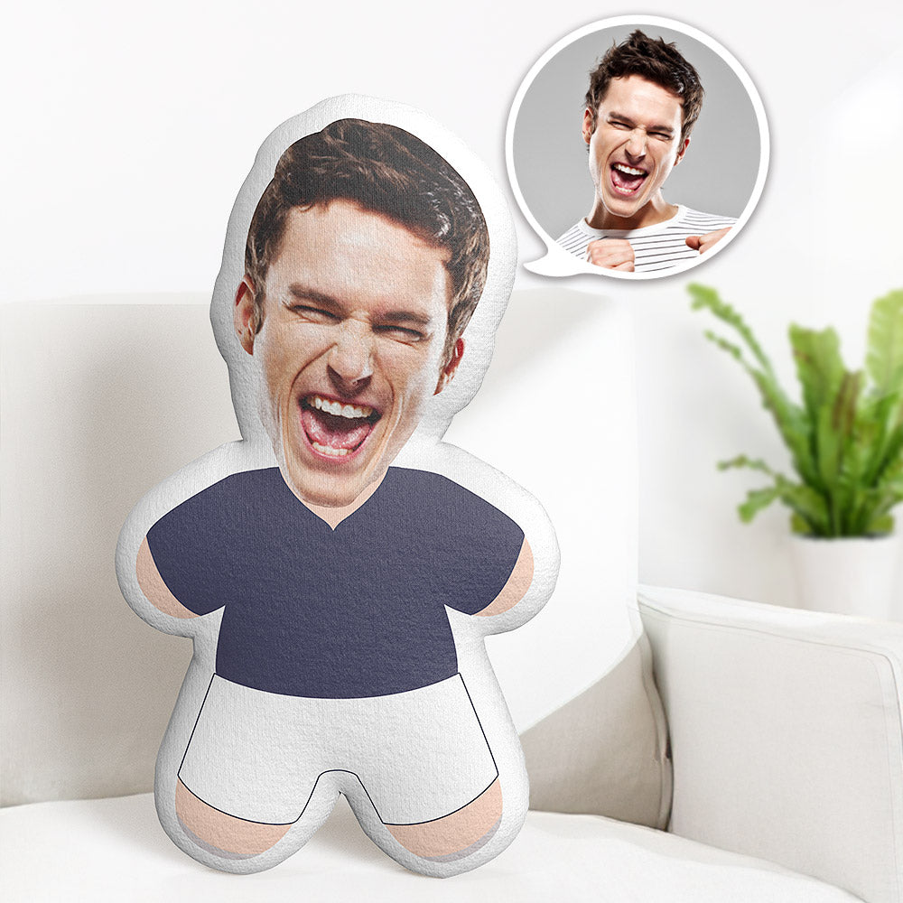 Coussin Minime Personnalisé Avec Photo De L'équipe De Football France - Cadeaux Minime Sports - MaPhotocaleconFr