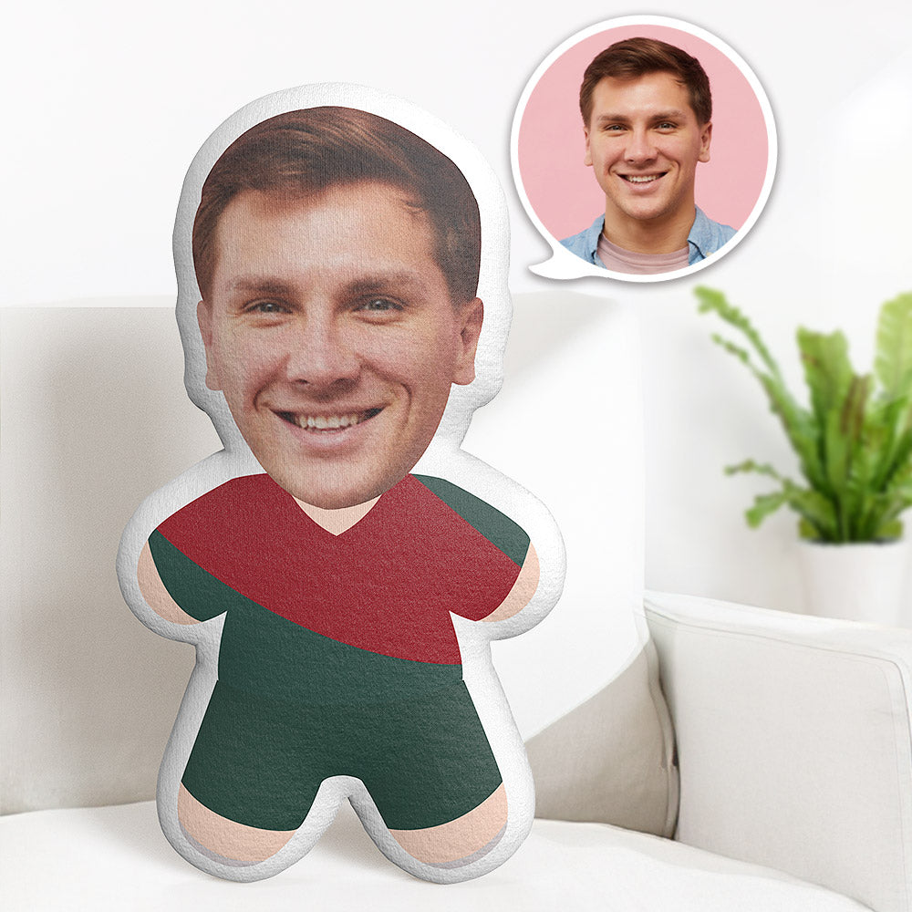 Coussin Minime Personnalisé Avec Photo De L'équipe De Football Du Portugal - Cadeaux Minime Sports - MaPhotocaleconFr