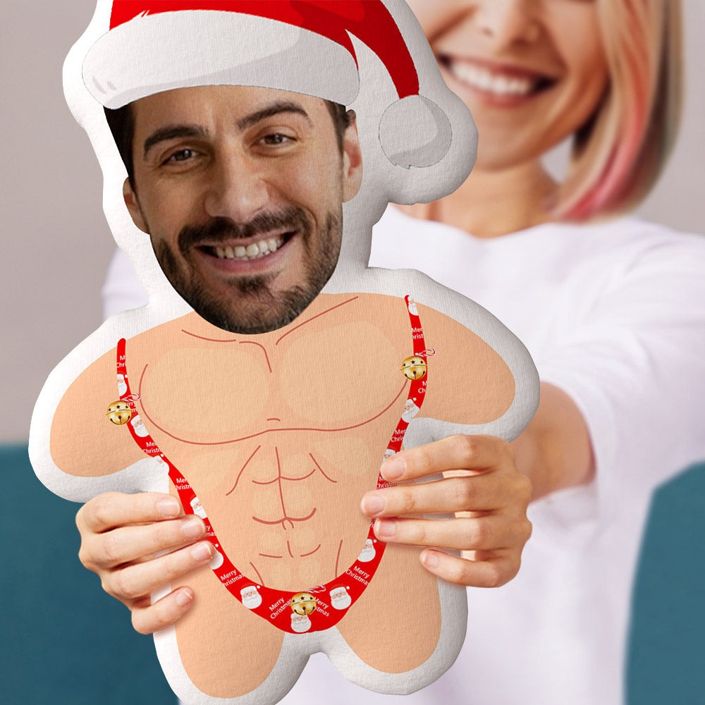 Coussin Ourson Mankini Personnalisé Avec Photo, Poupée Minime - MaPhotocaleconFr