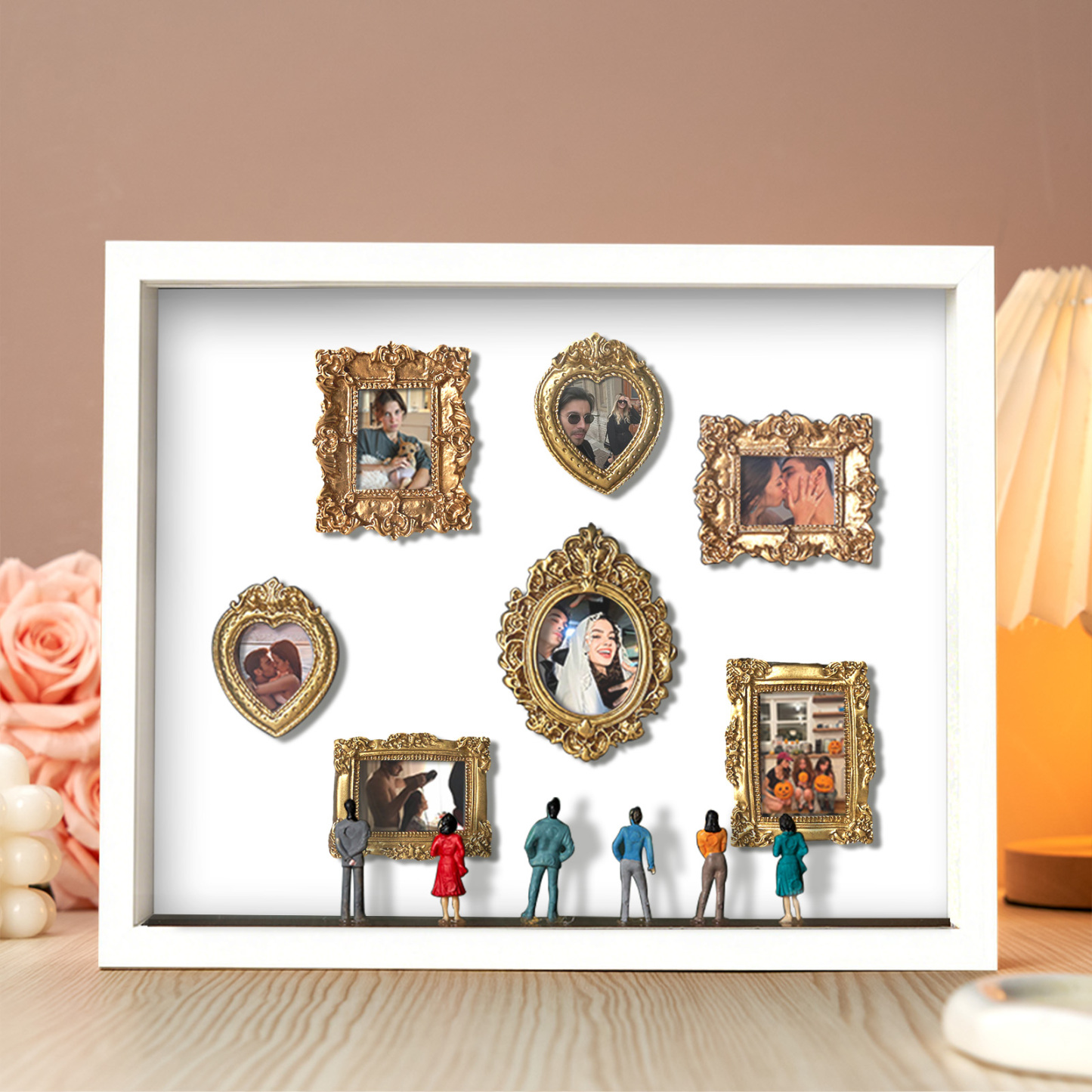 Boîte À Souvenirs « musée De Nous », Cadeau Personnalisé Pour Couples, Adorable Miniature De Musée, Cadeau Symbolique, Cadeau Pour La Saint-valentin Ou Un Anniversaire.