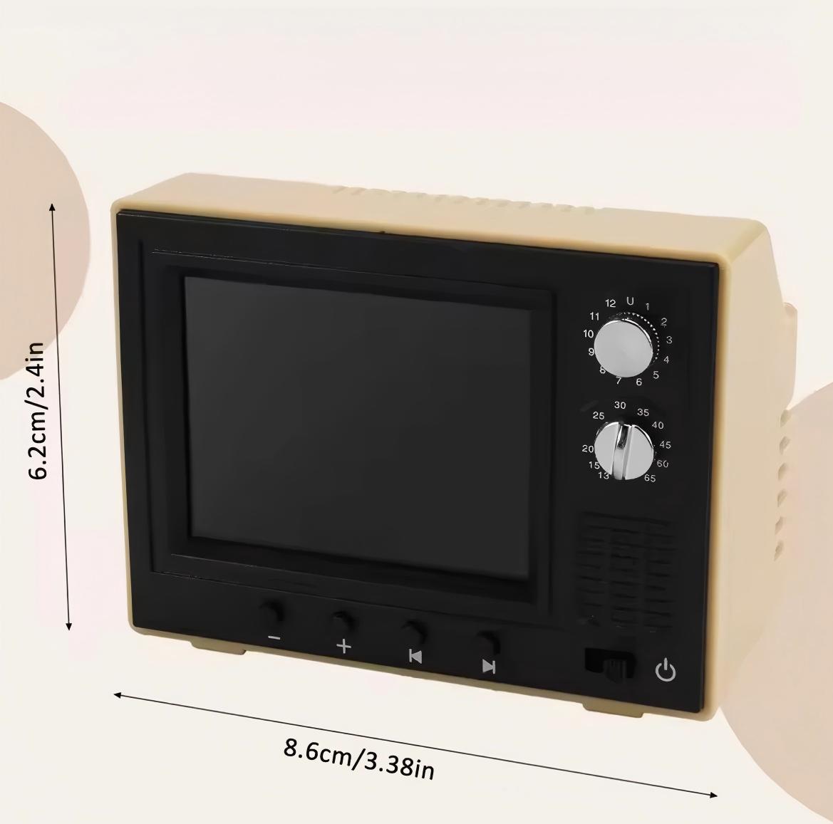 Retro Mini TV Video Player with Usb Interface Retro-Style Gift for Your Lover - MaPhotocaleconFr