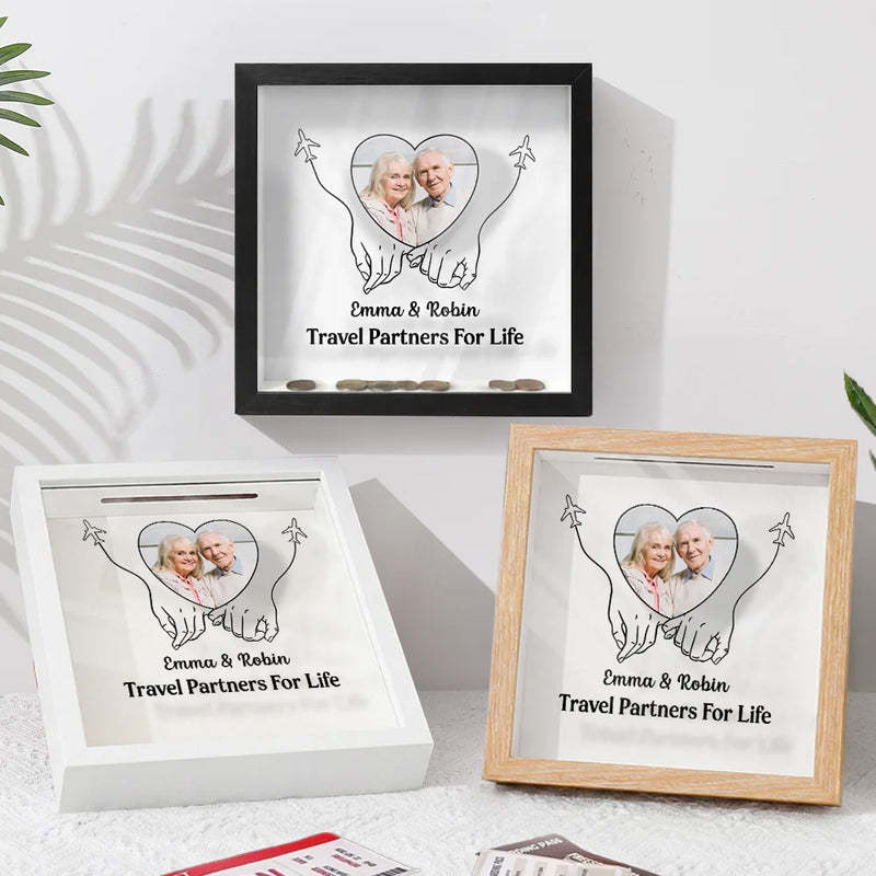 Coffret Photo Personnalisé Pour Couples Amoureux, Souvenir De Voyage Inoubliable, Cadeau Idéal Pour La Saint-valentin.