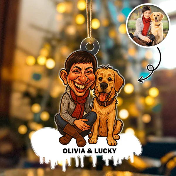 Décoration Photo Personnalisée En Acrylique, Style Bande Dessinée, Cadeau Pour La Famille