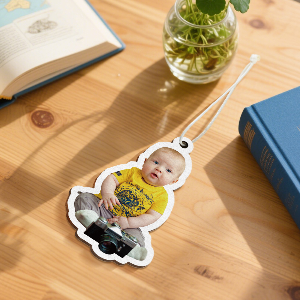 Personalisierter Foto-Auto-Lufterfrischer, Personalisierter Lufterfrischer, Bild-Lufterfrischer, Süßes Autozubehör