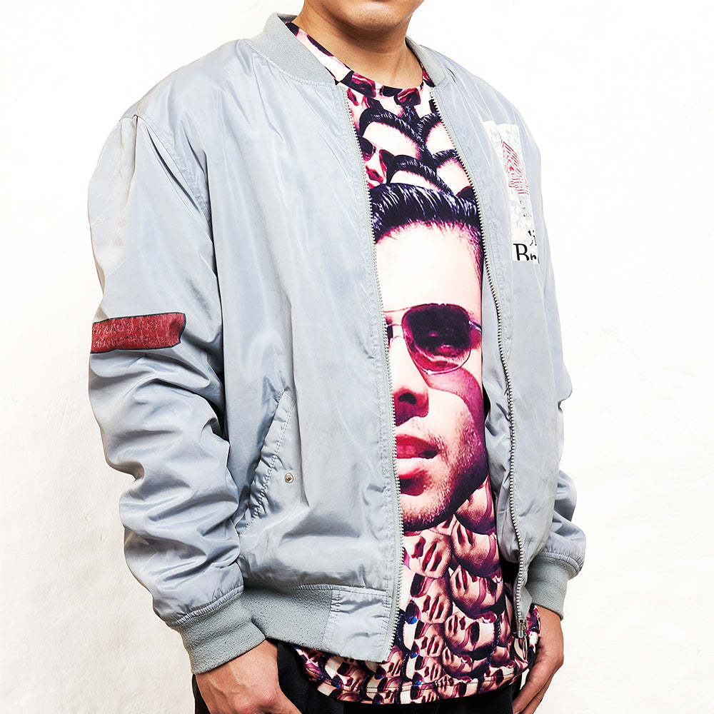 Benutzerdefiniertes All Over Print Faces Mash T-shirt. Personalisiertes T-shirt - DePhotoBoxer