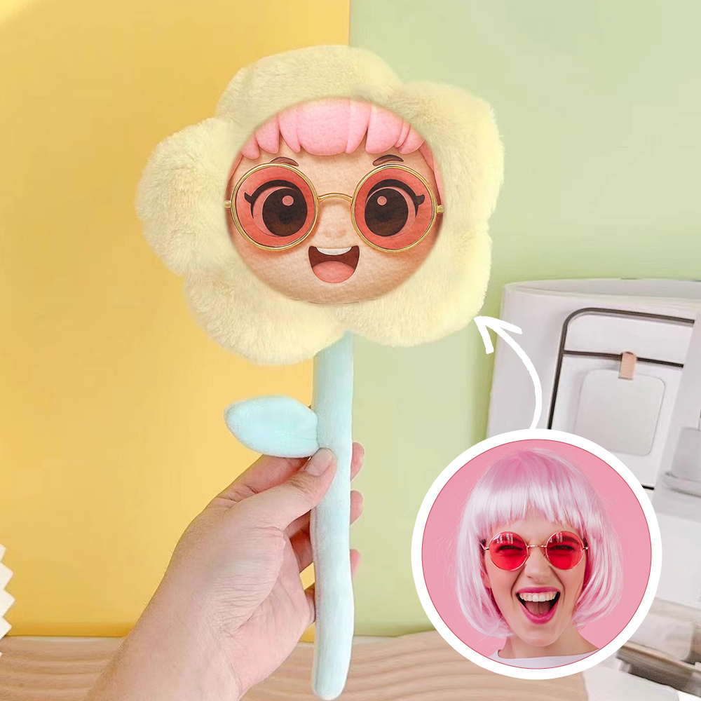 Benutzerdefinierte Plüschblumenpuppen Plüschtiere Niedliche Cartoonpuppen Blumensträuße Einzigartige Geschenke Für Freundinnen Kinder Familie