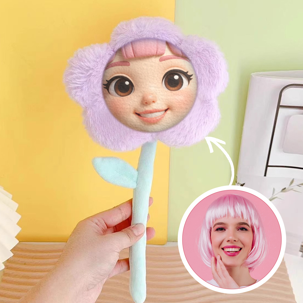 Benutzerdefinierte Plüschblumenpuppen Plüschtiere Niedliche Cartoonpuppen Blumensträuße Einzigartige Geschenke Für Freundinnen Kinder Familie