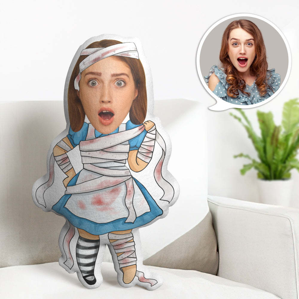 Kundenspezifische Allerheiligen-geschenke Personalisiertes Halloween Minimethrow-kissen - MeineFotoTassen