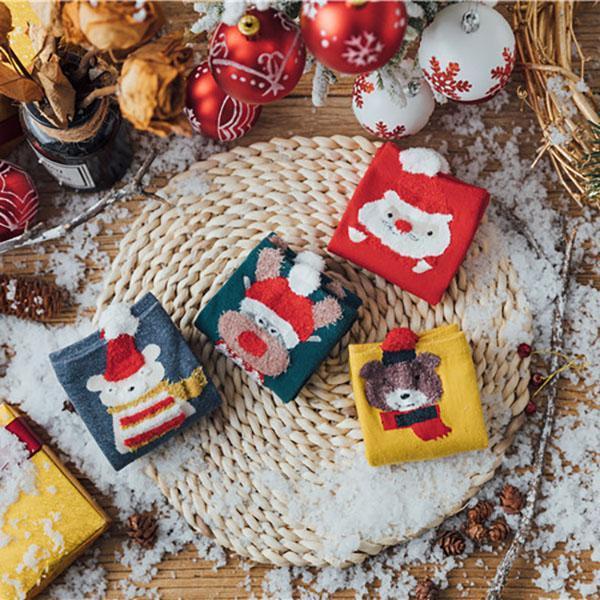 Christmas Socks Set Cotton Socks