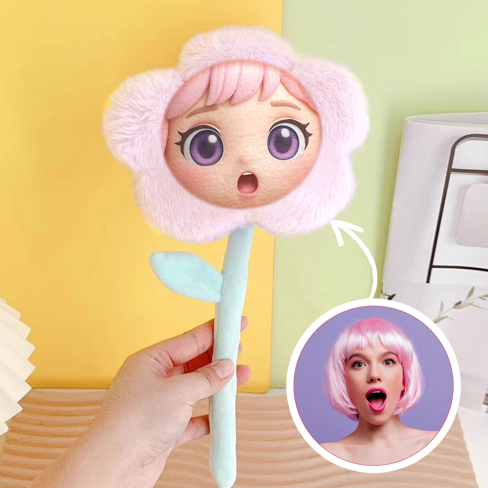 Benutzerdefinierte Plüschblumenpuppen Plüschtiere Niedliche Cartoonpuppen Blumensträuße Einzigartige Geschenke Für Freundinnen Kinder Familie
