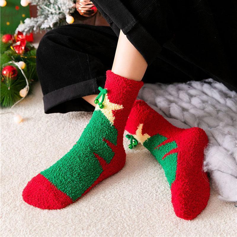 Christmas Socks Set Cotton Socks
