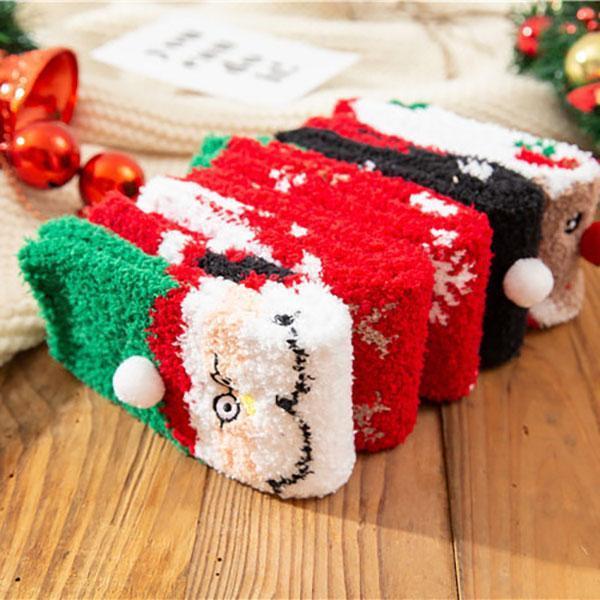 Christmas Socks Set Cotton Socks