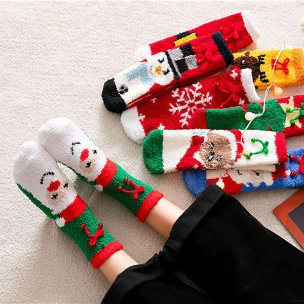 Christmas Socks Set Cotton Socks