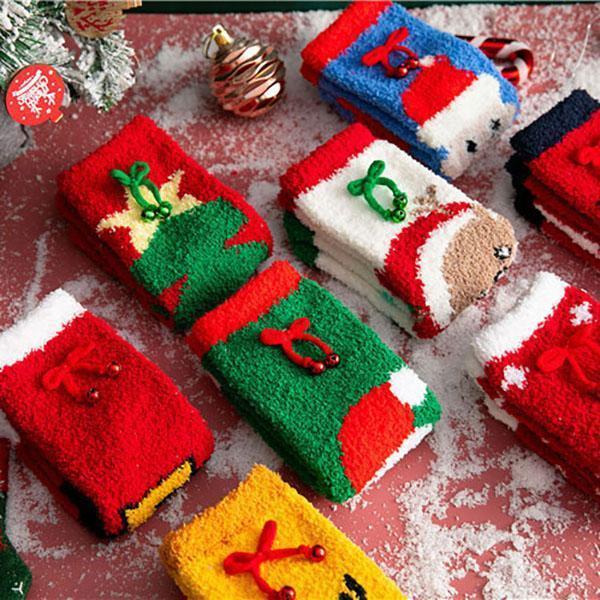 Christmas Socks Set Cotton Socks