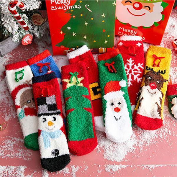 Christmas Socks Set Cotton Socks