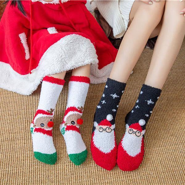 Christmas Socks Set Cotton Socks