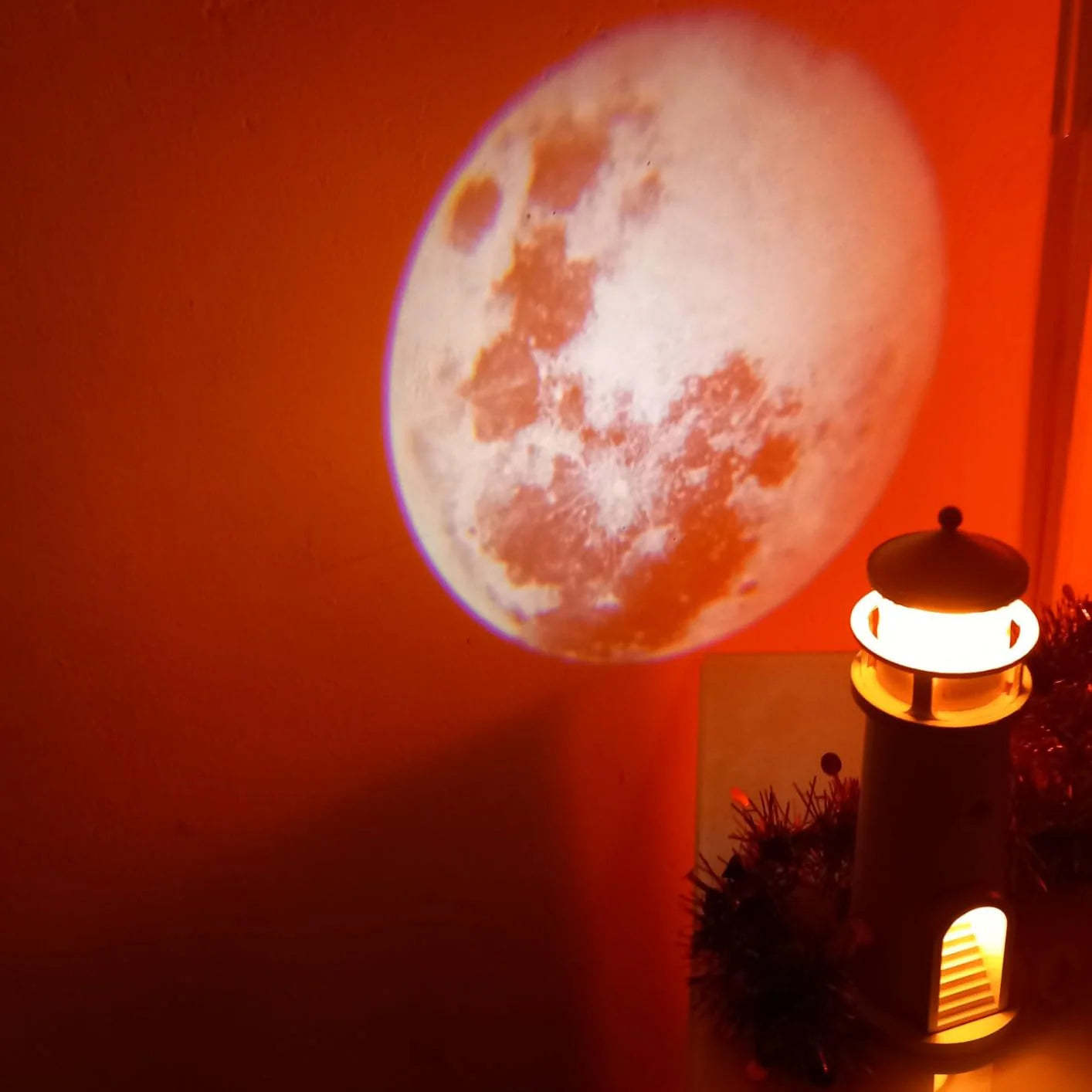 Leuchtturm Luna Lampe
