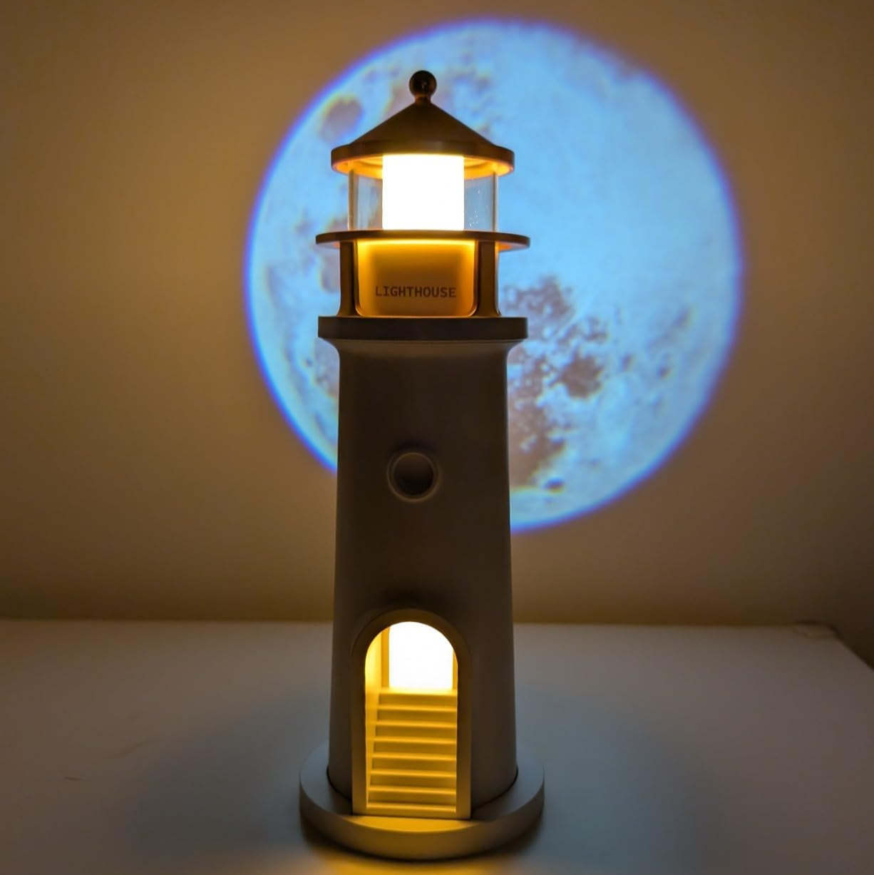 Leuchtturm Luna Lampe