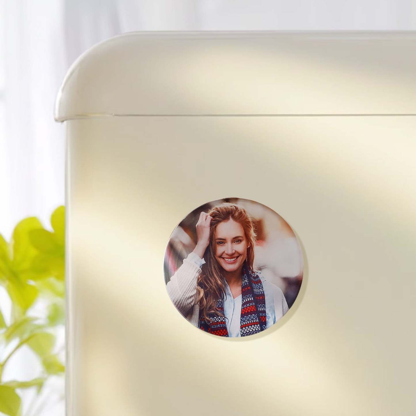 Nfc-musik-acryl-kühlschrankmagnet, Individueller Musik-lied-kühlschrankmagnet, Kann Lieder Abspielen - DePhotoBoxer