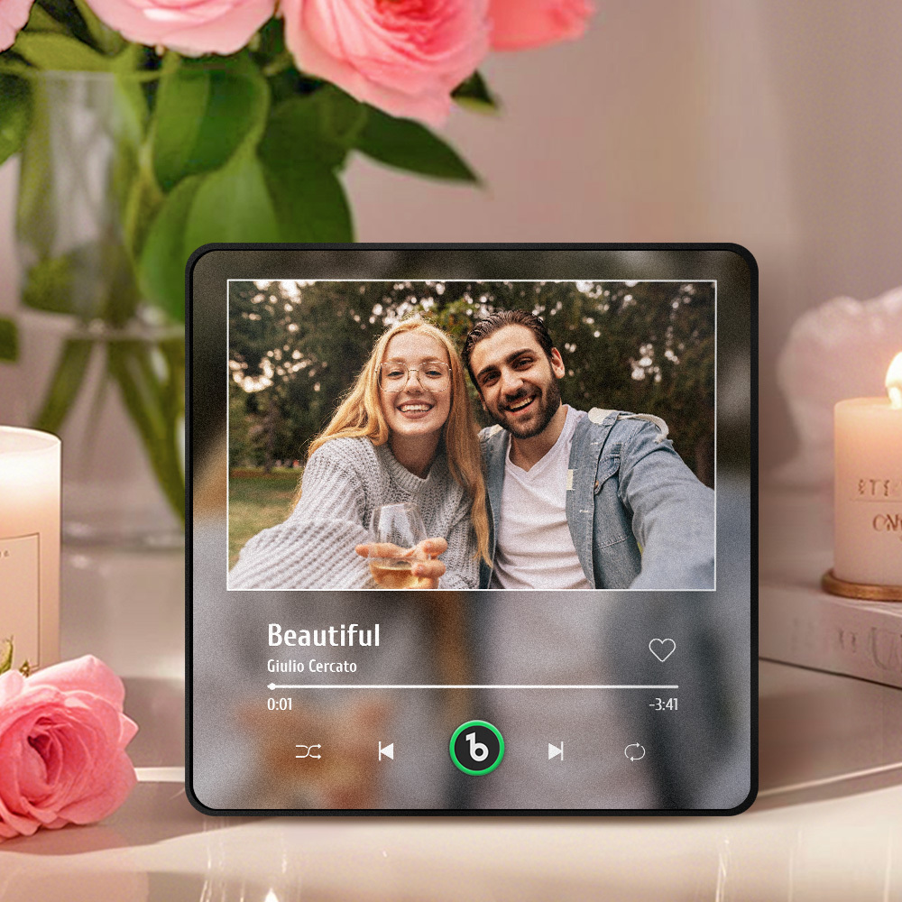 Personalisierter Musik-kühlschrankmagnet, Personalisierter Songmagnet, Geburtstagsgeschenk Für Ihn - DePhotoBoxer