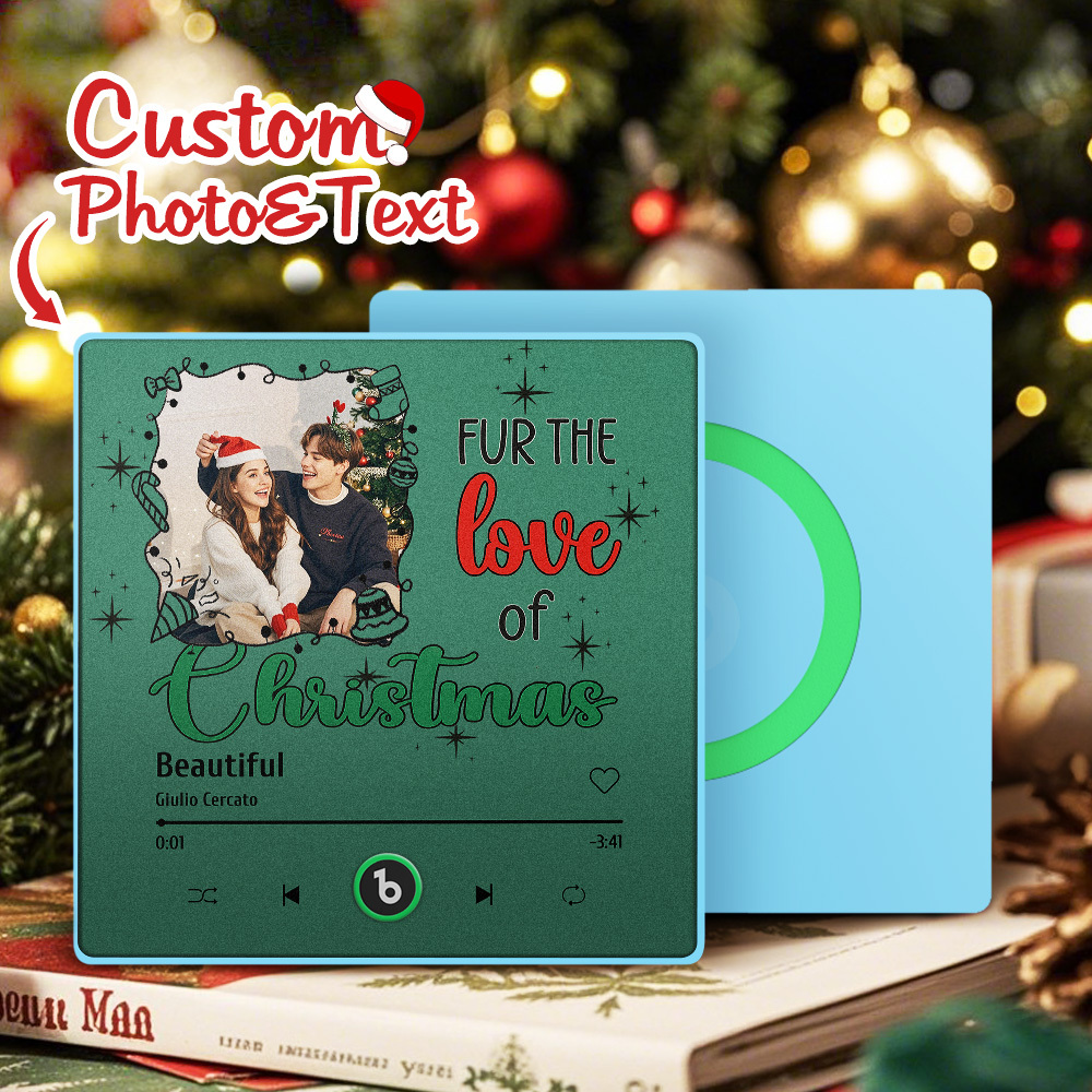 Benutzerdefinierte Musik Kühlschrank Magnet Bunte Rahmen Foto Kühlschrank Magnet Geschenk Für Weihnachten - DePhotoBoxer