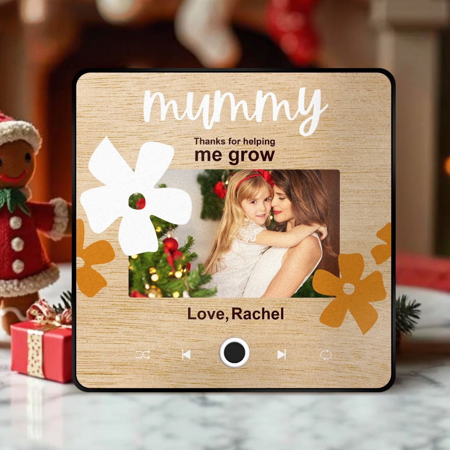 Personalisierter Musik-kühlschrankmagnet, Geschenk Für Mama, Individuelle Musik-magnete Können Lieder Abspielen, Weihnachtsgeschenke, Familiengeschenke