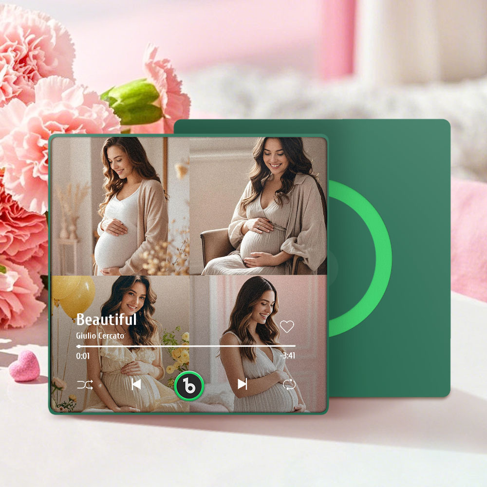 Benutzerdefinierte Musikalische Kühlschrankmagnet Fridgebeats Song Magnet Muttertag Geschenke Für Mama - DePhotoBoxer