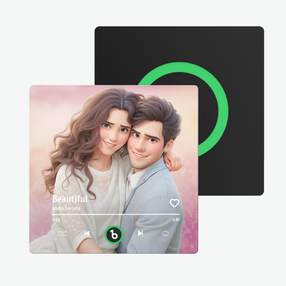 Benutzerdefinierte Cartoon-paar-kühlschrankmagnet-aufkleber, Geschenke Für Ihn - DePhotoBoxer