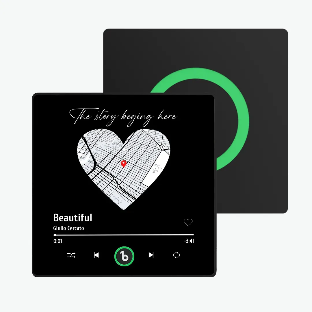 Individueller Musik-kühlschrankmagnet Mit Kartenalbum, Kühlschrankmagnet, Jubiläumsgeschenke, Bunt - DePhotoBoxer