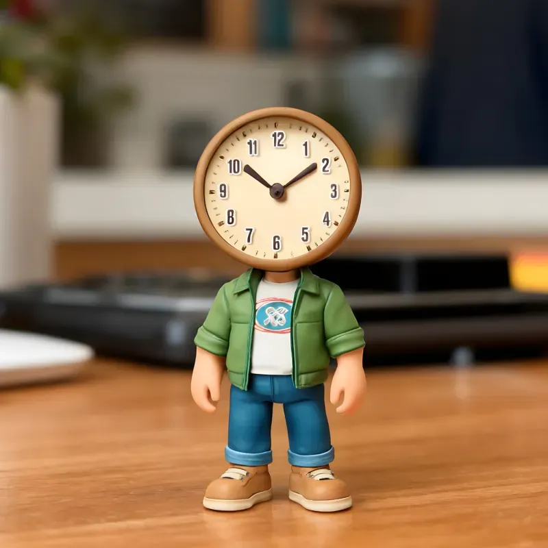 Personalisierte 3d-charakterfigur Aus Foto, Einzigartige Schreibtischdekoration Fürs Büro