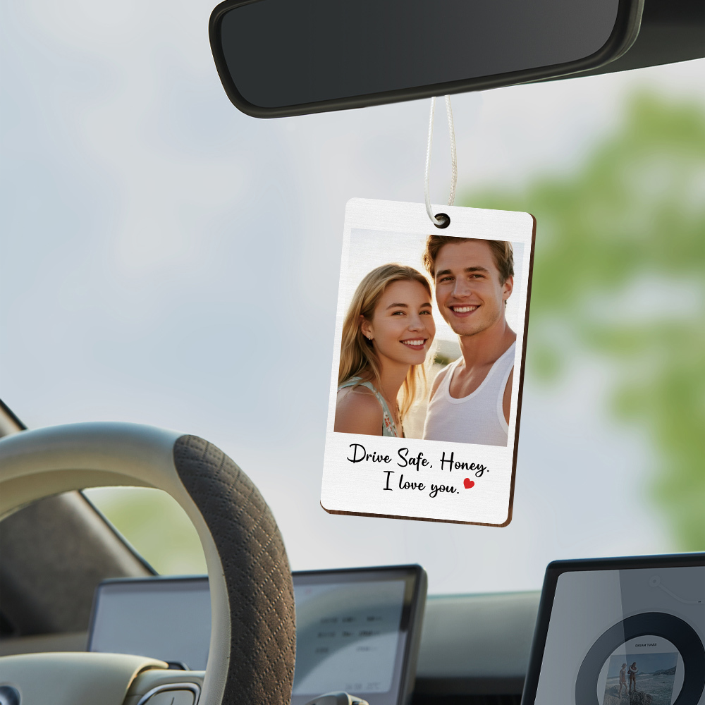 Personalisierter Foto-Auto-Lufterfrischer, Personalisierter Lufterfrischer, Bild-Lufterfrischer, Süßes Autozubehör